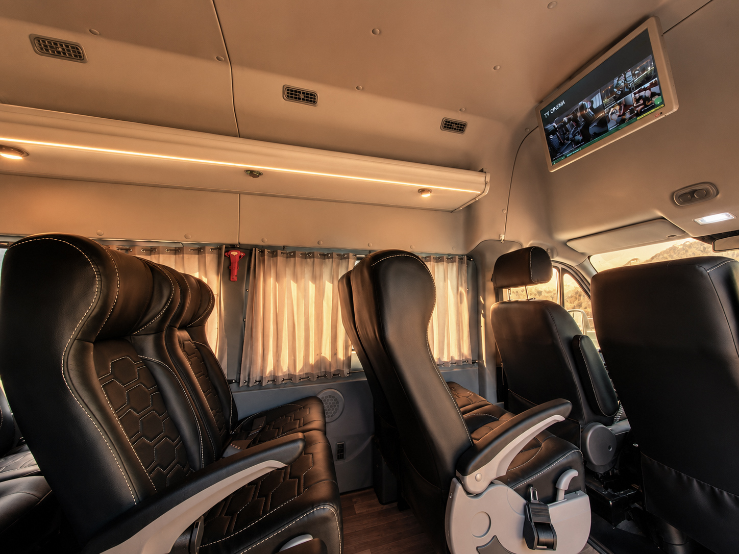 Platinum Luxury TV Cinema onboard